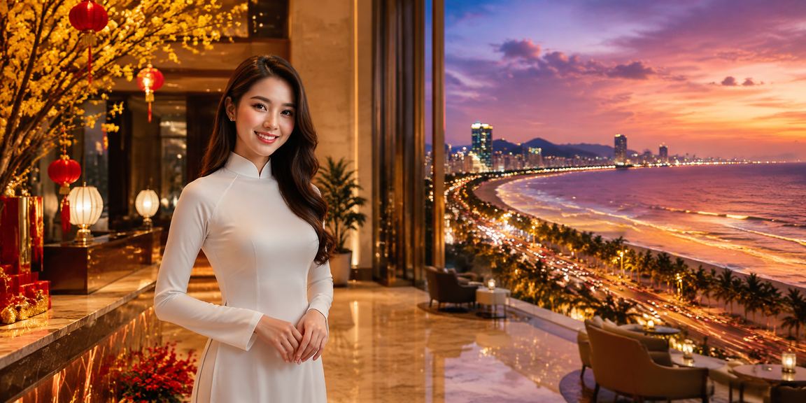 Người chơi cá cược casino tại Đà Nẵng mặc áo dài truyền thống Việt Nam