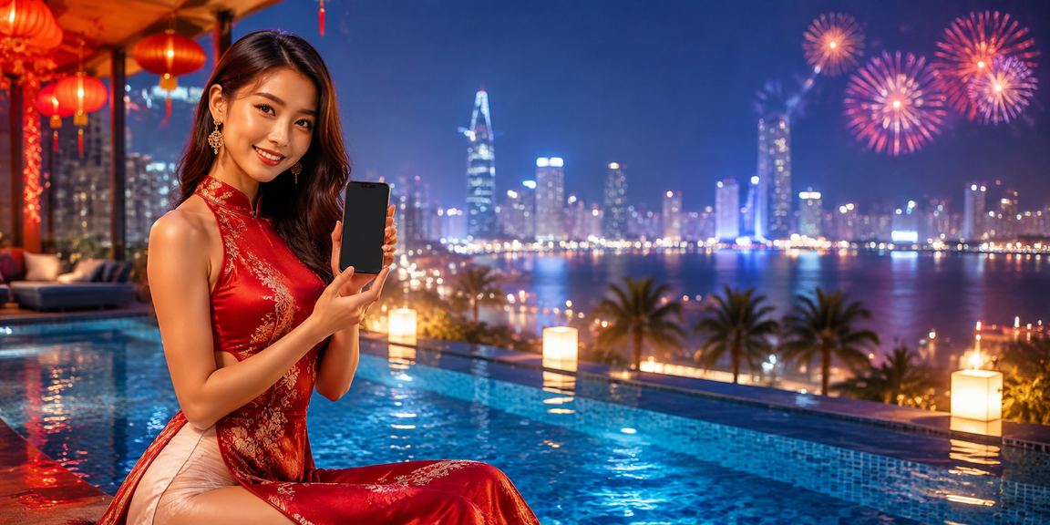 Người dùng Sài Gòn đăng nhập ứng dụng casino trực tuyến trên điện thoại tại bãi biển
